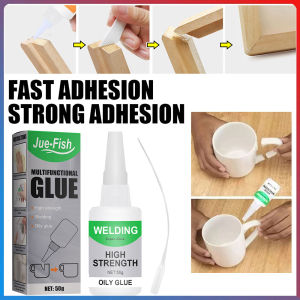 Hailicare Welding High Strength Oily Glue Multifunctional Glue Transparent Quick-Drying Glue Waterproof and Universal Glue Special for Wood Glass and Ceramics