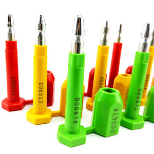 10pcs Bolt Seals High Security Tamper Lock Steel Truck Seal with Numbering Logo Customization for Fastening Trucks Trailers Cargo Container Door (ISO 17712 and C-TPAT Certified)