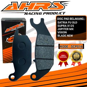 DISPAD DISC PAD KAMPAS REM BELAKANG SATRIA FU OLD SUPRA X 125 VIXION JUPITER MX BLADE AHRS RACING