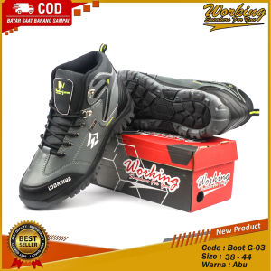 Sepatu Boots G-03 Hiking Shoes / Sepatu Gunung Luar Negeri  / Sepatu Tracking Outdoor Anti Selip / Sepatu Karrimor / Sepatu Cross / Sepatu Kerja