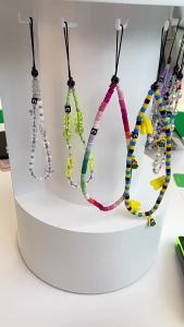 CASETIFY Star Rainbow Phone Chain Zhou Yutong Colorful Heart Butterfly Chain Medium Length Hanging Chain