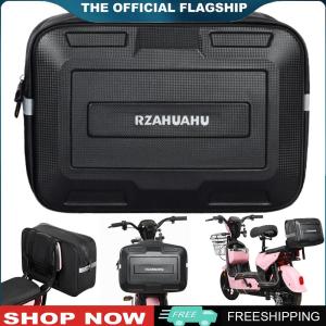 [HOSHIN]High Capacity E-Bike Rear Rack Bag with Reflective Details for Safe Outdoor Cycling