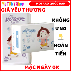[Mua3-TặngGIẤYLụa]Bỉm Tã Dán/Quần Momo DIAMOND/Momo NATURE/MomoTARO Đủ Size Sơ Sinh Đến 4XL(Siêu Thấm-Chống Hăm)