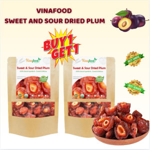 READY STOCK/ Sweet and Sour Dried Plum 100G/250G/500G Dried Half Sided Plums Slightly Sour and Sweet
