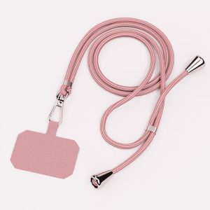 Multifunctional phone case slash card nylon patch phone case adjustable buckle lanyard