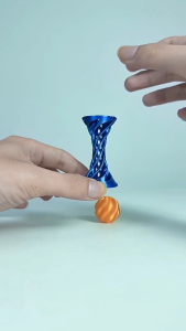 Elastic Popping Passthrough Pyramid Spirals Toy For Stress Relief And Concentration Office Classroom Rewards Gifting