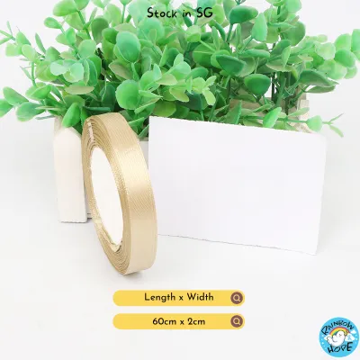 LOCAL SELLER 🇸🇬【Ready Stock】2cm Wide Ribbon/ Gift Bag Wrapping/Ribbon Birthday /Flower Bouquet/Wrapping Material丝带礼品包装