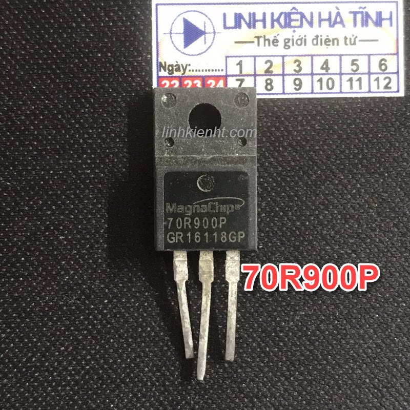 Mosfet N-Channel 70R900P 70R900 750V 5A TO-220 tháo máy-AG6