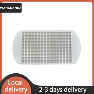 [COD] WANGDANDA Ship within 24 hours Ice Cube Tray 160 Grids 1X1cm Silicone Fruit Cube mold Small Ice Cube