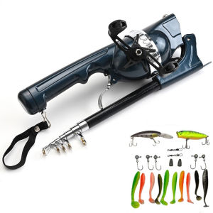ZGNAY STUDIO Có thể gập lại Cần câu 131cm Kính thiên văn COMBO Cần câu cá Siêu cứng Có dây câu Bộ dụng cụ câu cá Câu cá ngoài trời