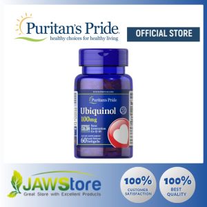 Puritans Pride Ubiquinol 100 mg / 60 Softgels / Item #018660