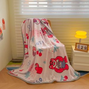 Chăn lông tuyết họa tiết Disney cho bé Lông mềm mượt Kích thước 1m5x2m Trọng lượng 1kg Chăn đắp văn phòng...