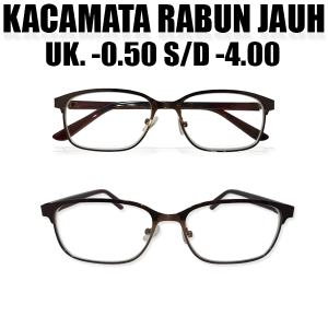 Kacamata Lensa Minus (-) Tersedia Ukuran -0.50 s/d -4.00 Pria & Wanita Kacamata Minus Kacamata Rabun Jauh Reading Glasses