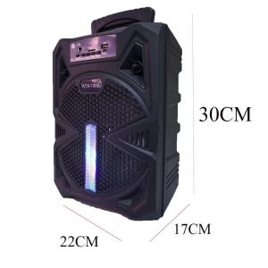 ลำโพงบลูทูธ KTX-1301 ลำโพงพกพากลางแจ้ง ลำโพงช่วยสอน เสียงดีดังกระหึ่ม แถมไมค์+รีโมท +สายชาร์จ