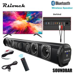 Zeisongs Soundbar TV  Loa Có Dây Và Không Dây Loa Siêu Trầm Thanh Bluetooth Âm Thanh Nổi  Đối Với Truyền Hình PC Máy Tính Xách Tay Máy Chiếu Trung Tâm Âm Nhạc