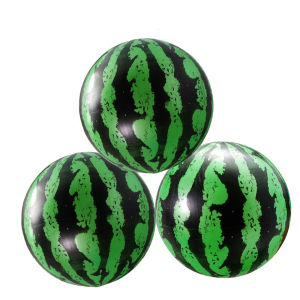 BEIBEI Sáng tạo Quà tặng giáo dục Bóng đồ chơi Chơi bóng Hồ bơi cho Bãi biển Bóng bãi biển Bóng bơm hơi Dưa hấu mô phỏng Bóng dưa hấu