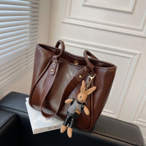 AE Womens Bag 2025 New high-end large-capacity commuter tote bag simple and versatile shoulder and bag for women