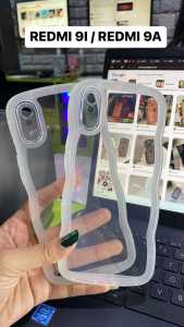 Softcase Gelombang Bening ( REDMI 9A/9i ) Clear Case Casing Handphone - PGC SHOP