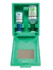 PLUM Combi-Box with 500ml Portable Emergency Eyewash Bottle and 200ml pH Neutral Emergency Eyewash Bottle