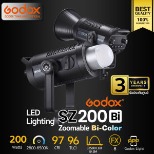Godox LED SZ200Bi Zoomable 200W Bi-Color 2800K-6500K - Bowen Mount - รับประกันศูนย์ Godox Thailand 3ปี