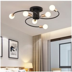 YHLAMP Nordic Black Gold Chandelier: A Modern Lighting Solution