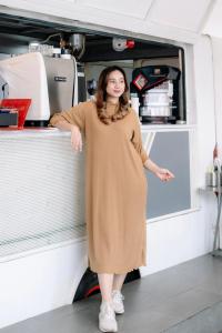 dress rib knit premium kekinian terbaru 2023