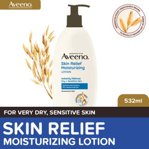 Aveeno Skin Relief Moisturizing Lotion 532ml: eczema atopic dermatitis dry itchy sensitive skin