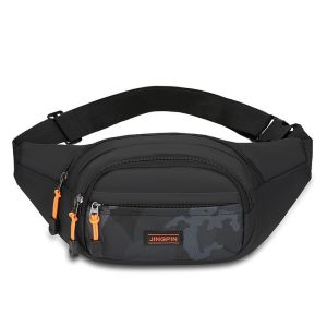 Waterproof Sports Waist Bag for Men Multifunctional Outdoor Belt Wear-resistant Large Capacity Belt