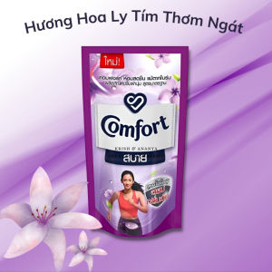 (Combo 3 Túi) Nước xả làm mềm vải & giảm nhăn Comfort 500ml Thái Lan Đậm Đặc Hương Hoa Thiên Nhiên Thanh Xuân 500ML