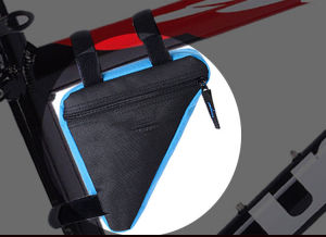 Bicycle Bag Tube Frame Handlebar Nylon Cycling Bags Triangle Pouch Frame Holder bag Phone Holder for Bicycle