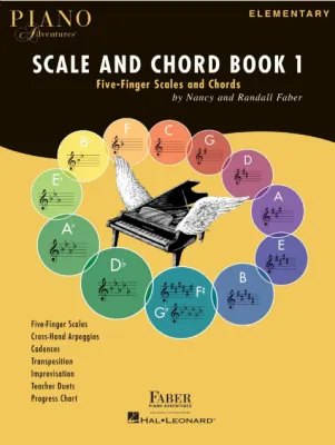 Piano Adventures Scale and Chord: Book 1 Book 2 Book 3