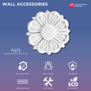 A373 FLOWER WALL ACCESORIES | CEILING ACCESORIES | HIASAN DINDING & CEILING
