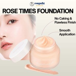 rosetimes authentic long-lasting moisturizing oil-controlling waterproof brightening concealing foundation for women FD