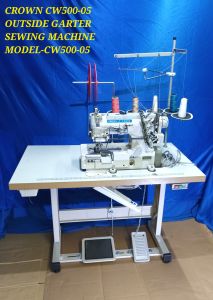CROWN Outside Garter Sewing Machine (MODEL CW500-05) (BRAND NEW)