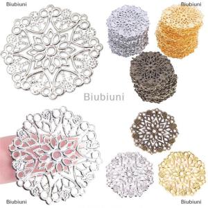 [COD] Biubiuni 50 cái đồng đồ nư hoa kết nối thủ công DIY trang sức làm phụ kiện