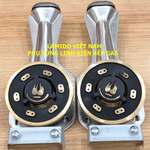 Bộ Họng đầu đốt bếp gas l Ống điếu l Mâm chia lửa Sen đồng 43 - 78mm - MS01 - FUJISHI - ( Kèm Bass gắn + Vít) - [ Phụ kiện bếp ga linh kiện thay thế bếp đôi đơn ]