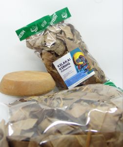 Daun KELAKAI Kalimantan KING CHANNA untuk Progres Ikan Chana