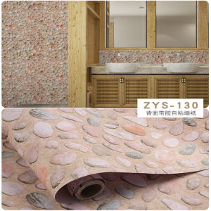 45cmX5m PVC self adhesive Wallpaper wall sticker for Home DIY decoration renovation waterproof oil proof peel and stick plastic paper for wall cover