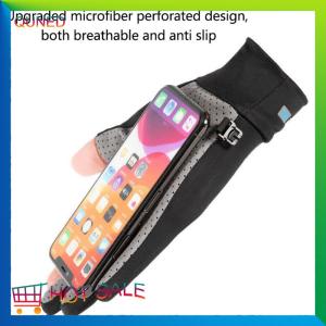 QUNED ถุงมือกันแดดสำหรับผู้หญิงเนื้อผ้าไหมน้ำแข็งแบบบางป้องกันรังสีอัลตราไวโอเลตน้ำค้างถุงมือสำหรับขับขี่ขับขี่ขับขี่กันลื่นระบายอากาศได้ดี