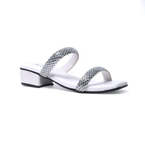 Sara Sara ALISA Sandal Heels Model Tali Dua sandal selop trendy sandal selop hak terbaru