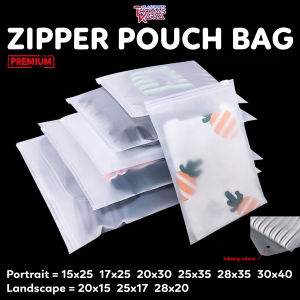 [Isi 50] Plastik Ziplock Zipper Storage Bag Travel Pouch Plastik Baju Serbaguna