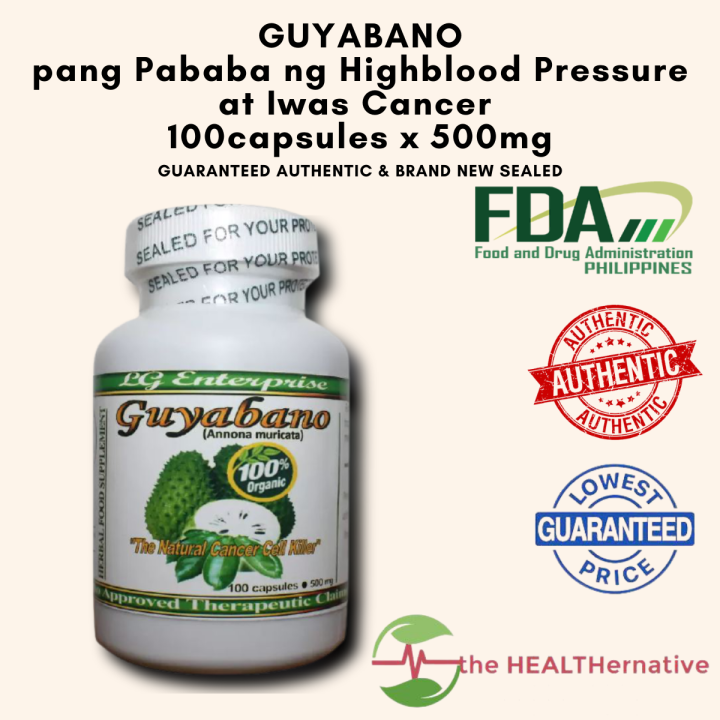 Guyabano Lowers Fever Spasms, Heart Rate, and Blood Pressure Pain