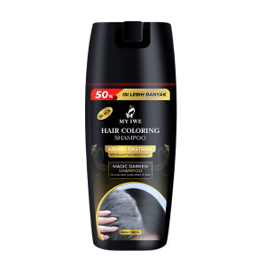 MYIWE My Iwe Hair Coloring Shampoo 150ml PAKET Penghitam Rambut Uban Shampo Anti Uban