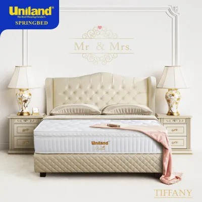 Uniland Springbed Rivera Pillowtop Tiffany Full Set Kasur Spring Bed