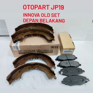 BRAKE PAD BRAKE SHOE INNOVA OLD KAMPAS REM SET DEPAN BELAKANG INNOVA LAMA