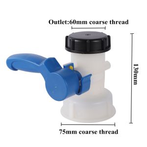 IBC Tank Container Valve DN40/50/80 Valve Adapter Controller