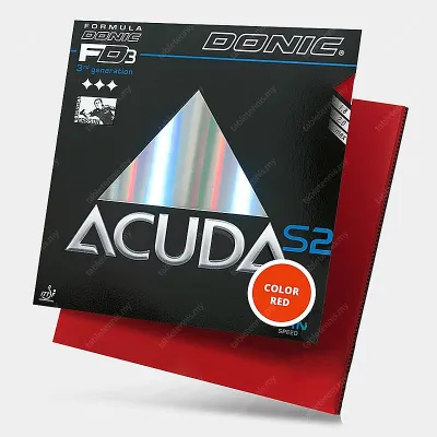 Donic Acuda S2 Spin-Elastic Inverted Table Tennis Rubber Getah Ping Pong Made In Germany ITTF Approved