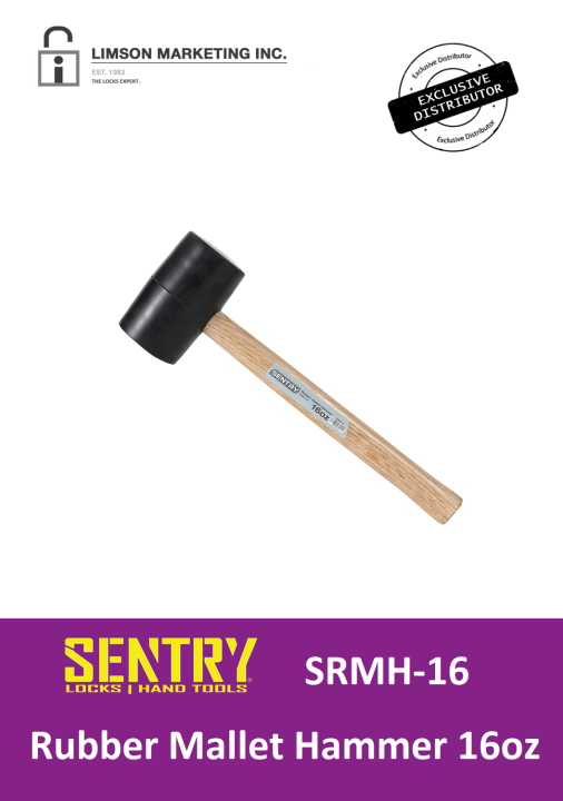 SENTRY SRMH RUBBER MALLET HAMMER | Lazada PH