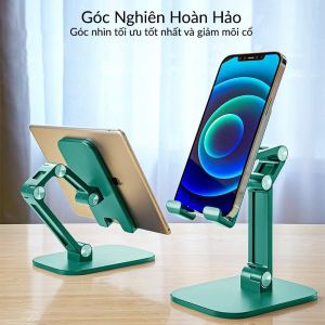 [HCM]Giá Đỡ Điện Thoại Để Bàn ANWO Xếp Gọn Đa Năng Điều Chỉnh Nhiều Gốc Độ Dùng Để Xem Phim LiveStreem Gọi Video Facetime