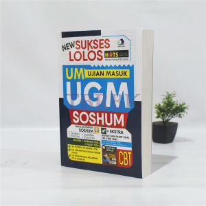 Buku Soal New Sukses Lolos UM Ujian Masuk UGM SOSHUM Mapel Kelompok Soshum + Bonus Ekstra Materi